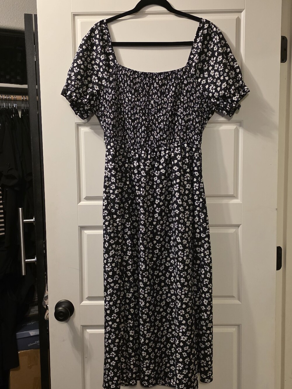 Shein Curve Daisy Midi Dress